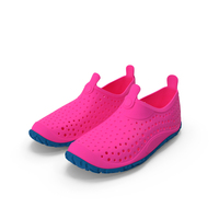 Aqua Socks Water Shoes for Kids Pink PNG & PSD Images