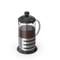 Black French Press PNG & PSD Images