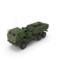 M142 High Mobility Artillery Rocket System Green PNG & PSD Images