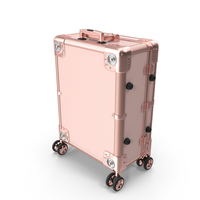 Professional Makeup Artist Trolley Closed Pink PNG & PSD Images