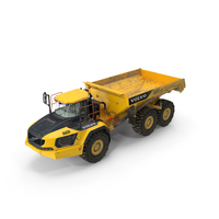 Volvo A60H Truck Dirty PNG & PSD Images