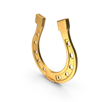 Gold Horseshoe PNG & PSD Images