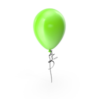 Green Balloon PNG & PSD Images