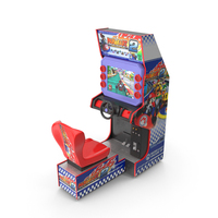 Simulator Kart Racing Arcade Machine PNG & PSD Images