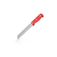 Red Kitchen Knife PNG & PSD Images