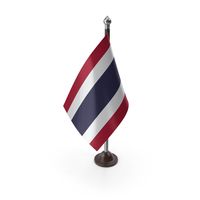 Thailand Plastic Flag Stand PNG & PSD Images