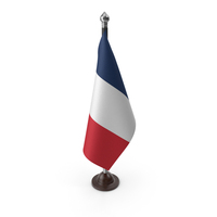 France Cloth Flag Stand PNG & PSD Images