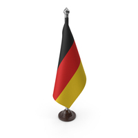 Germany Cloth Flag Stand PNG & PSD Images