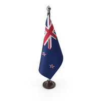 New Zealand Cloth Flag Stand PNG & PSD Images