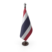 Thailand Cloth Flag Stand PNG & PSD Images