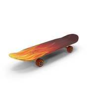 Skateboard Flames PNG & PSD Images