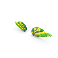 Wings Logo Green PNG & PSD Images