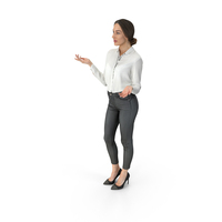Businesswoman Interacting With Someone PNG & PSD Images