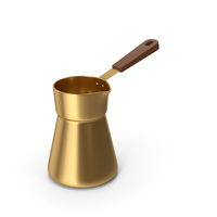 Golden Coffee Pot PNG & PSD Images