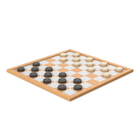 Wooden Checkers PNG & PSD Images