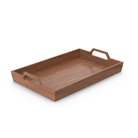 Tray Dark Wood PNG & PSD Images