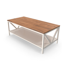 Wood Coffee Table by Sand Stable PNG & PSD Images