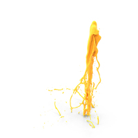 Small Yellow Fountain PNG & PSD Images