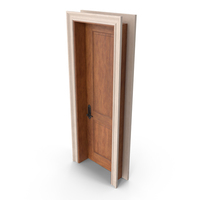 Classic Wooden Door PNG & PSD Images