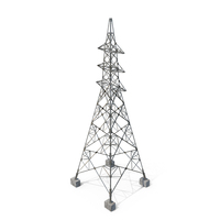 Power Lines High Tension No Wires Dirty PNG & PSD Images