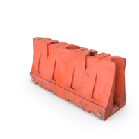 Safety Barrier Plastic Dirty PNG & PSD Images