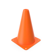 Safety Cone 18 Inch PNG & PSD Images