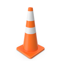 Safety Cone 28 Inch PNG & PSD Images