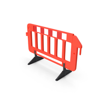 Safety Barrier Plastic Red PNG & PSD Images