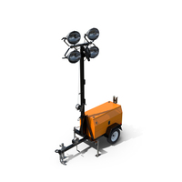 Mobile Construction Light Generator PNG & PSD Images