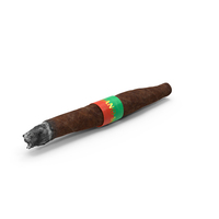 Smoldering Toscano Cigar PNG & PSD Images