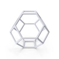 White Geometric Shaped Showpiece PNG & PSD Images