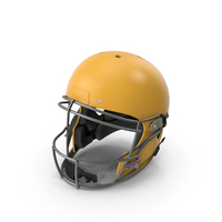 Football Helmet Yellow PNG & PSD Images