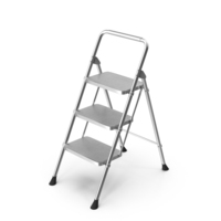 Stepladder Stainless Steel PNG & PSD Images