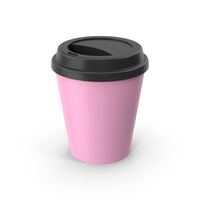 Pink Takeaway Coffee Cup PNG & PSD Images