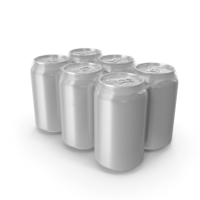Six Pack Of Cans PNG & PSD Images