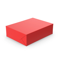 盒装红色PNG和PSD图像