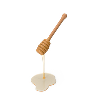 Wooden Honey Dipper PNG & PSD Images