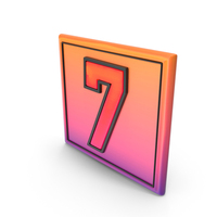 Dual Number Board 7 PNG & PSD Images