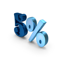 Design Numbers Percentage 5 PNG & PSD Images