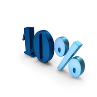 Design Numbers Percentage 10 PNG & PSD Images