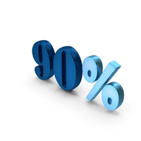 Design Numbers Percentage 90 PNG & PSD Images
