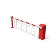 Automatic Road Barrier PNG & PSD Images