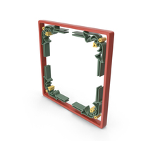 Square Frame Royal Ceremony Cream PNG & PSD Images