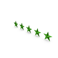 Five Star Customer Rating Green PNG & PSD Images