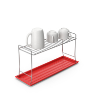 Dish Drying Rack PNG & PSD Images