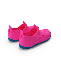 Swimming Pool Shoes Pink PNG & PSD Images