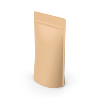 Cream Stand Up Pouch PNG & PSD Images