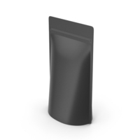 Black Stand Up Pouch PNG & PSD Images
