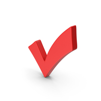 Red Checkmark Symbol PNG & PSD Images