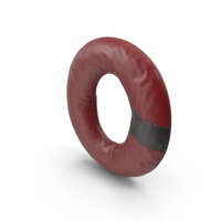 Leather Letter O PNG & PSD Images
